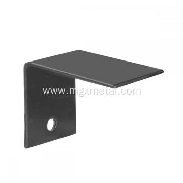 Black Metal Baseboard Heater Cover Wall Bracket